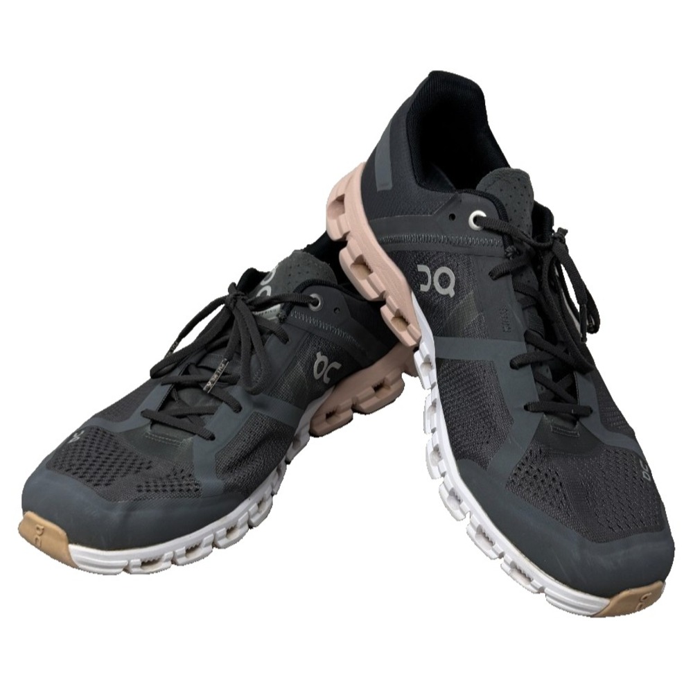 On Cloudflyer Womens Running Shoes Grey Rose Stability Sneakers W9.5 EUR 41